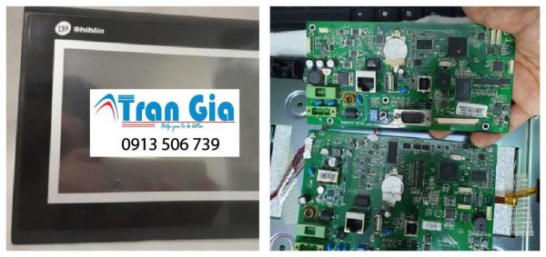 Thay thế tấm kính cảm ứng cho màn hình HMI Shihlin giá rẻ