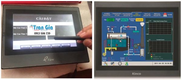 Công Ty sửa chữa màn hình Kinco LCD Bị ố, Sửa Màn hình Nhìn Không Rõ Không Lên Hình