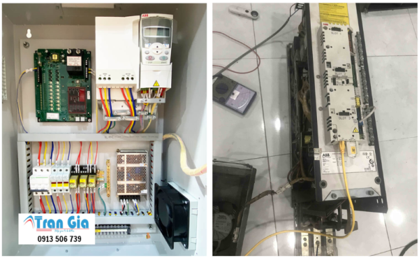 Sửa biến tần ABB báo lỗi A0034 ( Lỗi động cơ) và cách sửa lấy liền trong vòng 24h