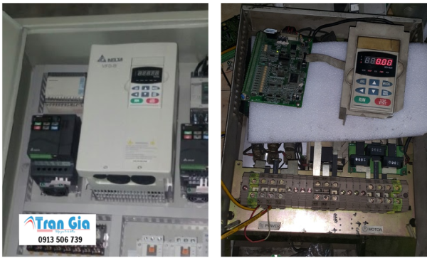 Chuyên sửa biến tần Delta báo lỗi cF1 ( IC nội không được nạp chương trình) và cách khắc phục linh kiện chính hãng
