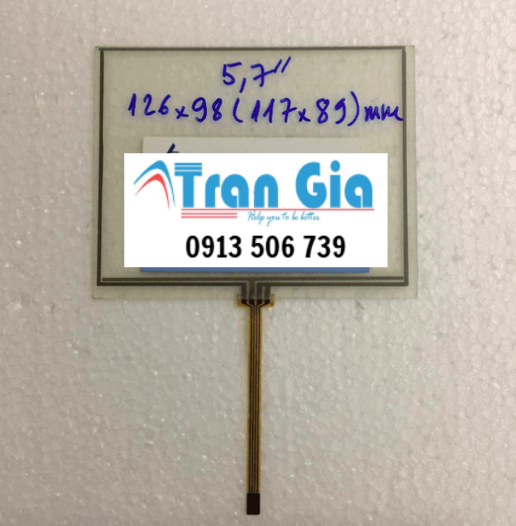 Tấm cảm ứng công nghiệp 5.7 inch / 126×98(117×89)mm giá tốt Tấm cảm ứng công nghiệp 5.7 inch / 126×98(117×89)mm giá tốt