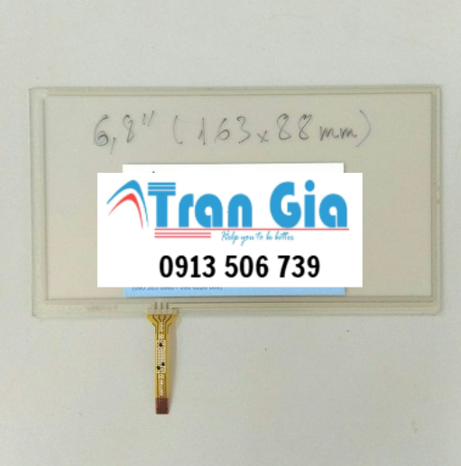 Tấm cảm ứng công nghiệp 6.8 inch kích thước 163×88 mm giá ưu đãi Tấm cảm ứng công nghiệp 6.8 inch kích thước 163×88 mm giá ưu đãi