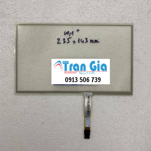 Tấm cảm ứng công nghiệp 10.1 inch / 235x143mm- cáp 4 chân giá tốt Tấm cảm ứng công nghiệp 10.1 inch / 235x143mm- cáp 4 chân giá tốt