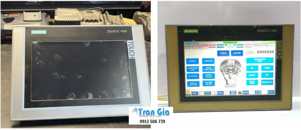 Thay linh kiện, sửa màn hình cảm ứng HMI SIEMENS Model: OP77A (6AV6641-0BA11-0AX1) Serial: 8658 Lỗi truyền thông giá rẻ
