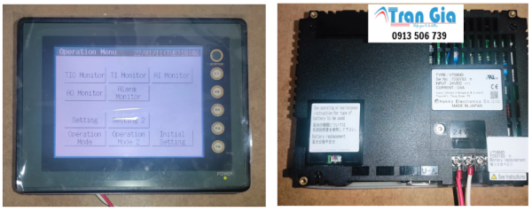 Dịch vụ sửa màn hình MONITOUCH FUJI Model: V606eM10 Serial: 0809 lỗi cảm ứng, bị ố, mất nguồn uy tín toàn quốc