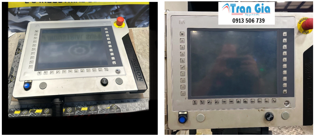 Bảo hành, sửa màn hình B&R Model: 4PP065.1043-K01 Serial: 0077 Mô tả tình trạng ban đầu: Lỗi mất hiển thị với kinh nghiệm lâu năm