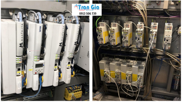 Sửa biến tần Lenze báo lỗi quá tải OC3 do tăng tốc hoặc ngắn mạch và cách khắc phục lỗi nhanh, uy tín