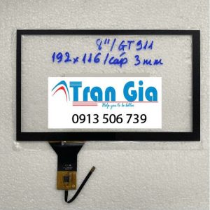 Tấm cảm ứng ông nghiệp 8.0 inch chíp GT911/ 192x116mm/ cáp 6 chân( 3mm) giá rẻ