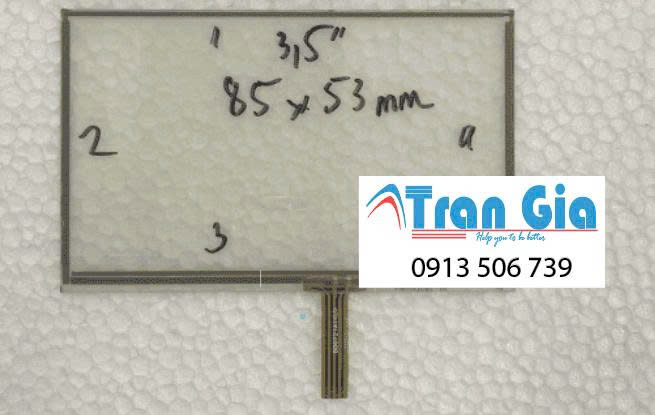 Tấm cảm ứng ứng công nghiệp 3.5 inch/ 85x53mm giá rẻ Tấm cảm ứng ứng công nghiệp 3.5 inch/ 85x53mm giá rẻ