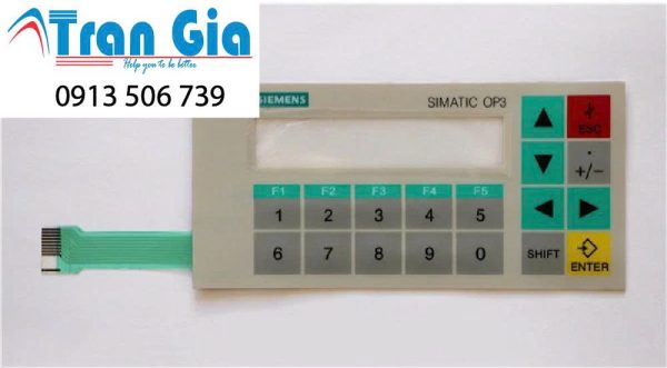 Tấm cảm ứng bàn phím màn hình Siemens OP3 giá rẻ