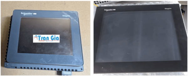 Chuyên bảo hành, sửa màn hình HMI Schneider 10 INCH HMIGXU5512 Serial 0207 Lỗi mất hiển thị, còi bíp liên tục