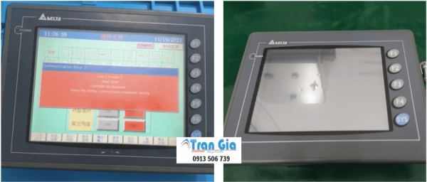 Công ty chuyên cung cấp dịch vụ sửa chữa màn hình HMI Delta báo lỗi uy tín, xử lí gấp
