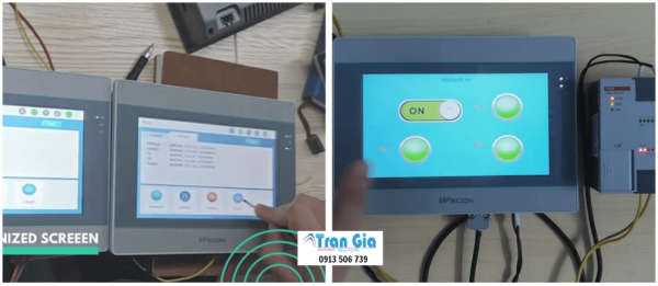 Công ty uy tín sửa màn hình HMI Wecon báo lỗi, thay tấm cảm ứng, LCD bị hỏng xử lý trong ngày