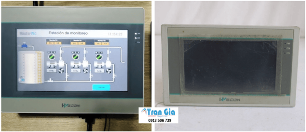 Công ty uy tín sửa màn hình HMI Wecon báo lỗi, thay tấm cảm ứng, LCD bị hỏng xử lý trong ngày