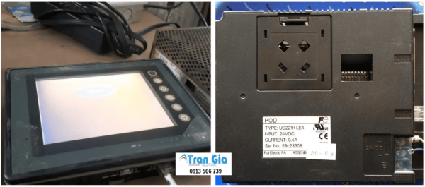 Chuyên thay thế linh kiện, sửa màn hình cảm ứng Fuji ( MONITOUCH ) Model: V606eM10 Serial: 0296 Lỗi nguồn bảo hành linh kiện chính hãng