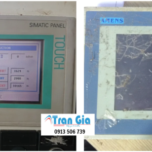 Thay thế linh kiện, sửa màn hình cảm ứng HMI Siemens TP270 Model: 6AV6 545-0CC10-0AX0 9796 Lỗi hiển thị mờ loang dần với kinh nghiệm lâu năm