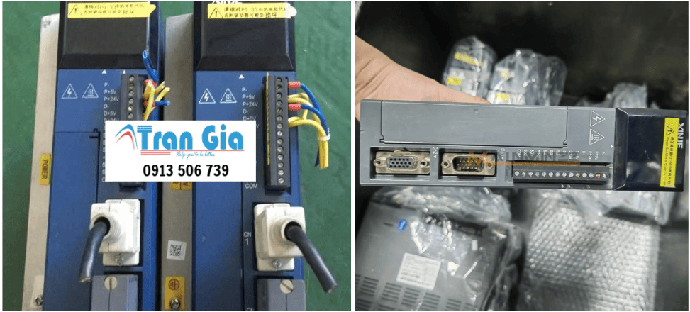 Một số hình ảnh thực tế AC Servo đang được sửa chữa 