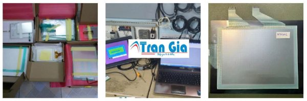Hình ảnh một số màn hình HMI đang được sửa chữa tại Trần Gia Automation