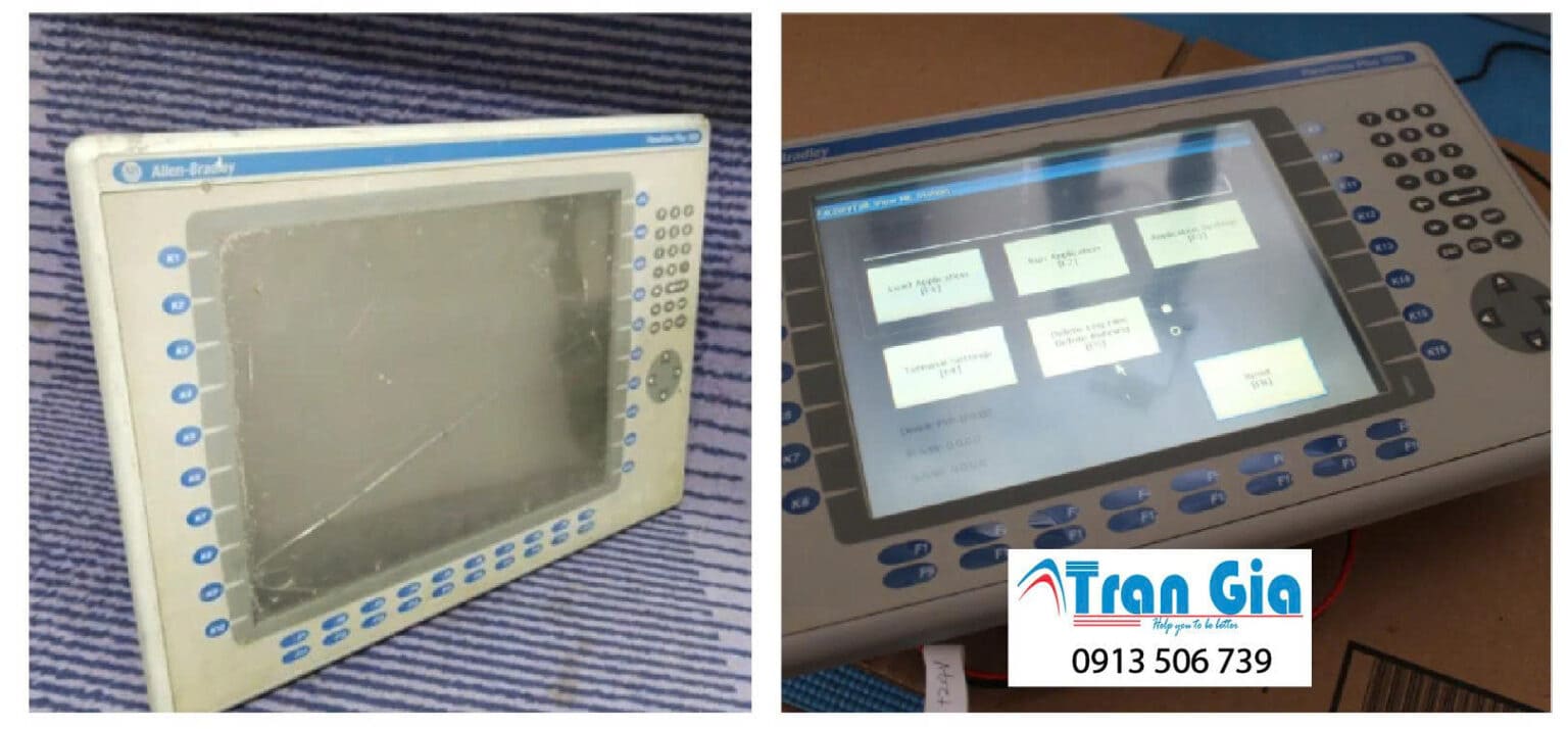 Chuyên sửa chữa màn hình cảm ứng HMI Allen Bradley 2711P-T7C21D8S lỗi chương trình bảo hành lên đến 6 tháng 