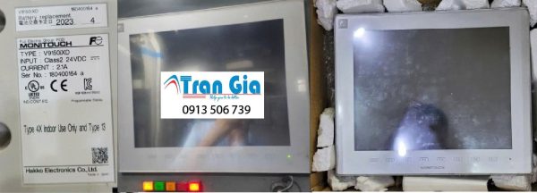 Dịch vụ chuyên sửa màn hình cảm ứng HMI Fuji MONITOUCH Model: TS1070 Serial: 0244 Lỗi mất nguồn linh kiện chính hãng