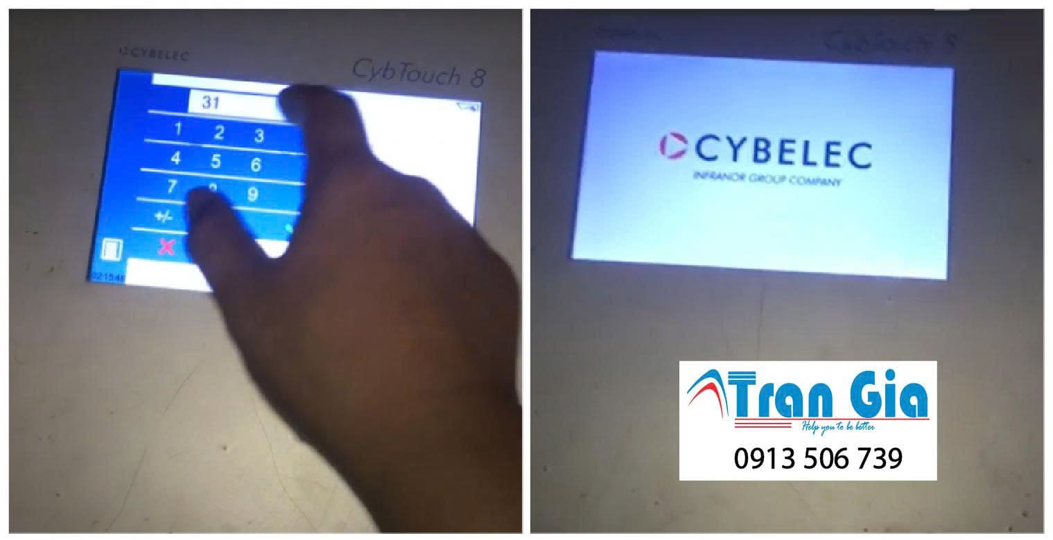 Sửa Màn hình CYBELEC CybTouch 8 S-CBT-8C/BW Model: CybTouch 8P QL Serial: 390A Lỗi cảm ứng giá tốt