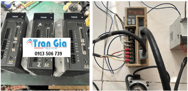Công Ty Sửa chữa Servo Teco Không Lên nguồn, Không lên hình với linh kiện chính hãng xử lí nhanh lấy liền trong 24H