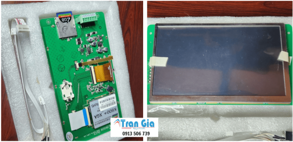 Công ty nhận bảo hành, thay linh kiện, sửa màn hình cảm ứng HMI DWIN Model:DMT80600T080_18WT Serial: 0320 liệt cảm ứng, bị ố uy tín toàn quốc