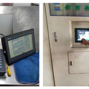 Sửa Màn hình HMI Idec Model HG2A-SB22CF Serial 2Y05 Lỗi màn hình sáng tối xử lí gấp trong ngày