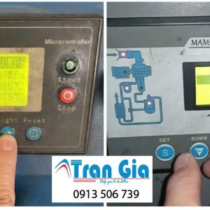 Địa chỉ sửa màn hình điều khiển máy nén khí MAM-860 Model: MAM860 Serial: 0531 Lỗi cháy nổ bên trong giá tốt