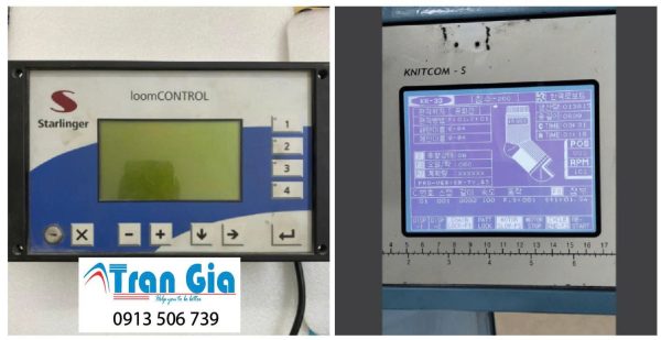 Trung tâm sửa màn hình máy dệt Model PA-00254R1.1 Serial 0846 Lỗi mất hiển thị giá rẻ