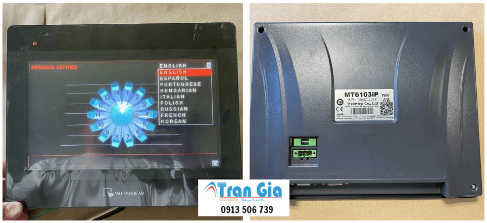 Sửa màn hình Weinview không lên hình, sửa màn hình không sáng, màn hình bị tối sửa lấy gấp