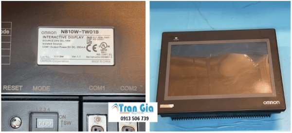 Sửa màn hình Omron lỗi cảm ứng bấm không được, bấm màn hình bị đơ, thay cảm ứng màn hình giá rẻ uy tín
