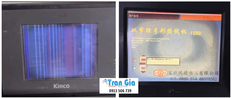 Một số hình ảnh sửa chữa màn hình HMI của chúng tôi