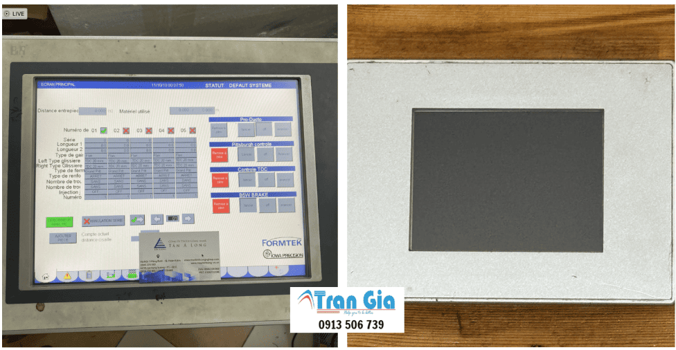 Khắc phục ngay, sửa màn hình điều khiển Lenze EPM-H502 báo lỗi