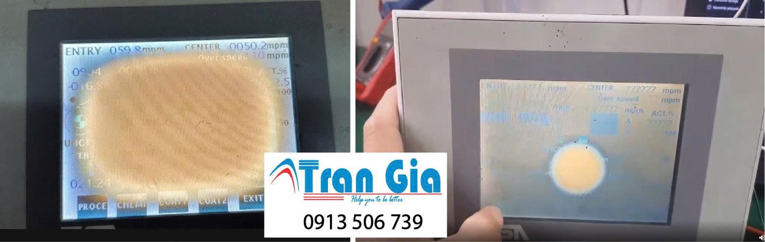 Công ty chuyên bảo hành, khắc phục, sửa chữa màn hình HMI