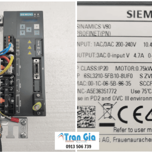 Sửa lấy liền Motor Servo Siemens Báo Lỗi Phản Hồi Vị Trí – Thay Encoder Chính hãng