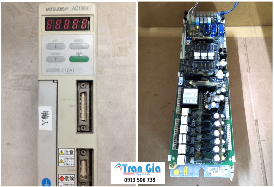 Trung tâm sửa chữa servo Mitsubishi báo lỗi, kỹ sư giỏi