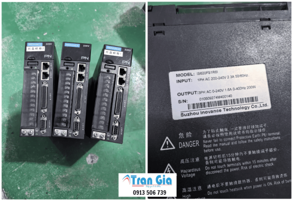 Công ty uy tín tại Việt Nam sửa chữa servo Inovance chập chờn không ổn định Công ty uy tín tại Việt Nam sửa chữa servo Inovance chập chờn không ổn định