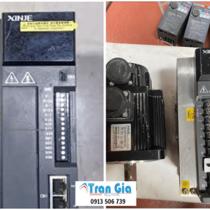Công ty sửa servo dòng XINJE động cơ lỗi encoder, mất phản hồi vị trí, rung lắc khi vận hành