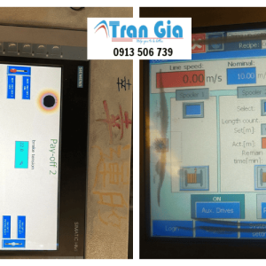 Công ty Sửa Chữa Màn Hình HMI 5.7 Inch Không Lên Nguồn, Màn Hình Tối Đen, Trắng Xóa Và Kẻ Sọc Hiển Thị