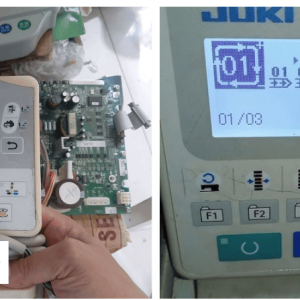 Sửa Chữa Màn Hình Máy May JUKI IP-420, IP-410 Không Giao Tiếp Được Với Bộ Điều Khiển, Nổ Tụ Nguồn, Hỏng Bo Mạch