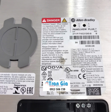 Phân Phối Màn Hình PanelView Plus 7 Allen-Bradley Chính Hãng