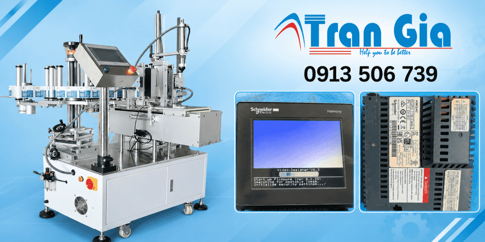 Sửa chữa màn hình máy dán nhãn cảm ứng bị liệt một vùng